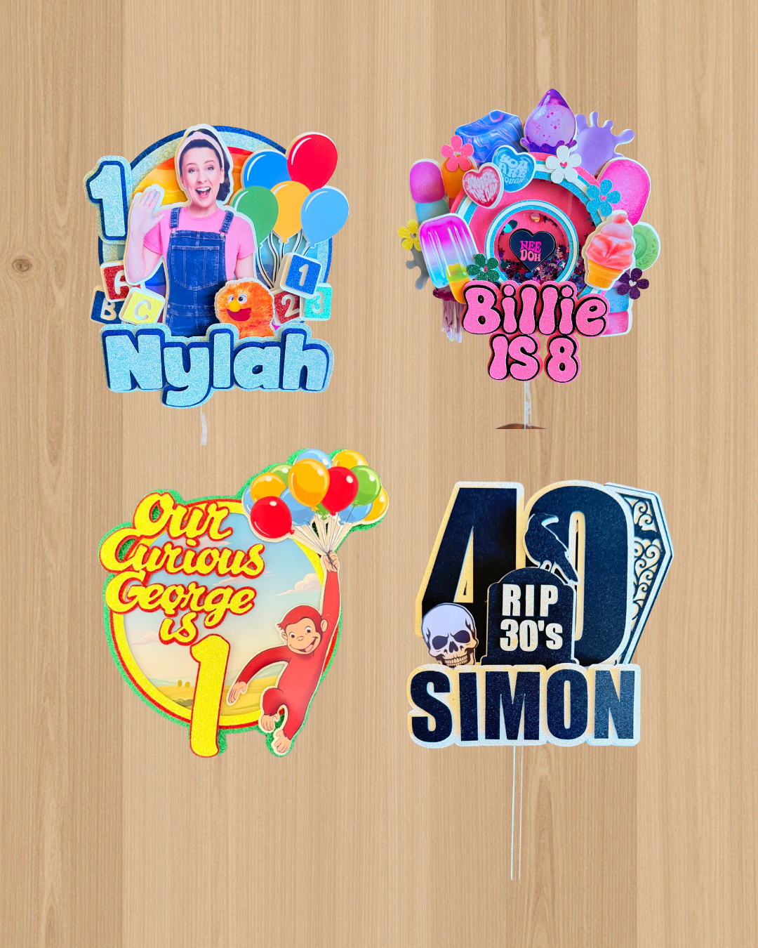 How to Choose the Perfect Personalised Cake Topper