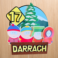 South Park Cake Topper | Personalised Name & Age Birthday Decoration