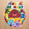 Hey Duggee Cake Topper | Personalised Name & Age Birthday Decoration