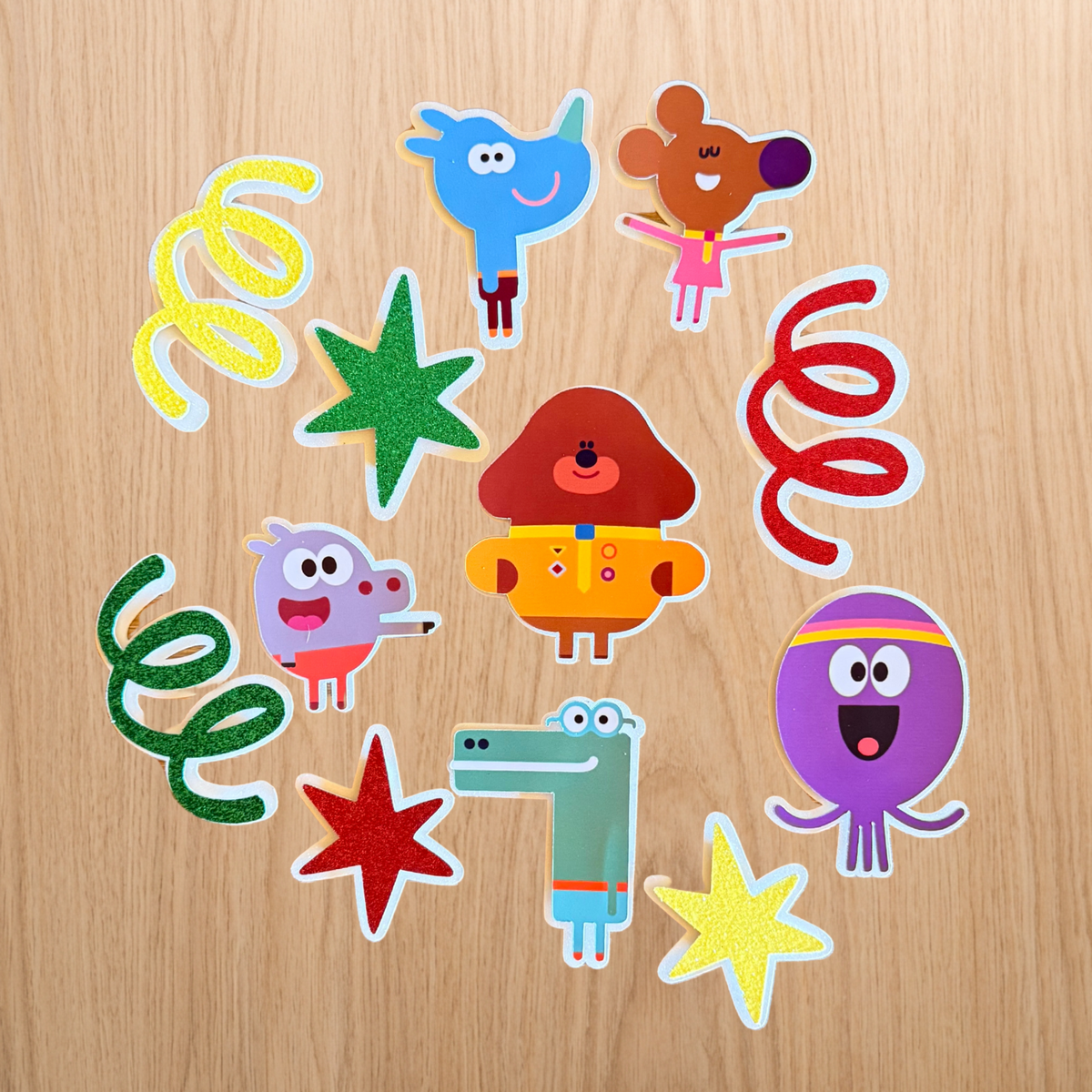 Hey Duggee Cake Topper | Personalised Name & Age Birthday Decoration
