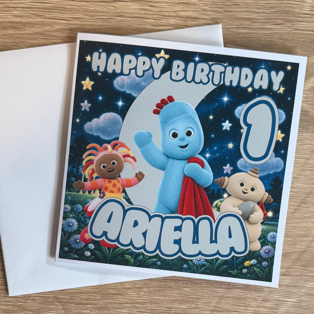 In the Night Garden Personalised Birthday Card – 6x6