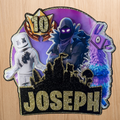 Fortnite Inspired Personalised Birthday Cake Topper