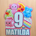 Kawaii Squishes Cake Topper – Personalised Name & Age