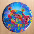 Fuggler – Matching Personalised Birthday Badge 58mm