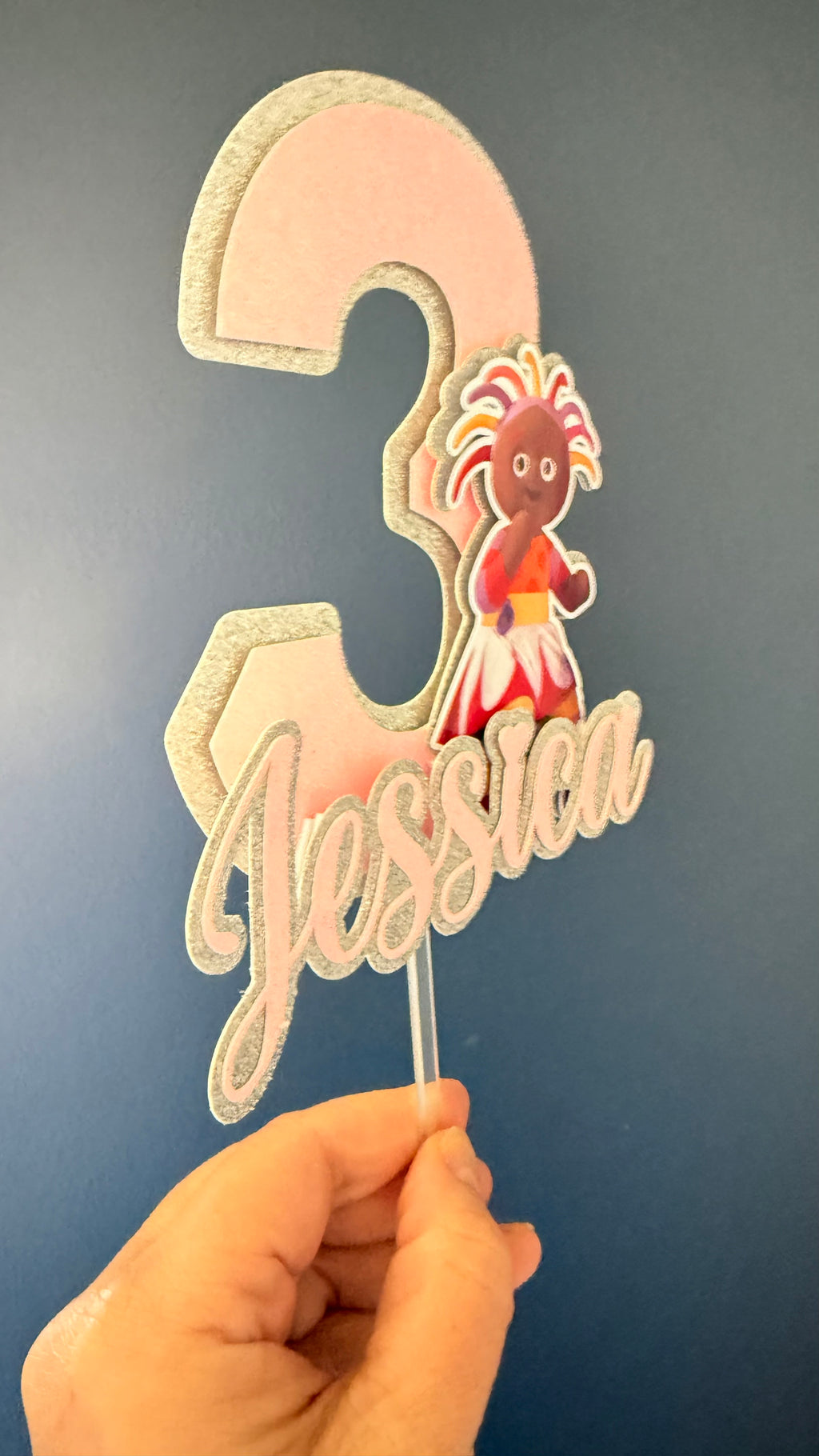 In the Night Garden Personalised Cake Topper | Igglepiggle or Upsy Daisy