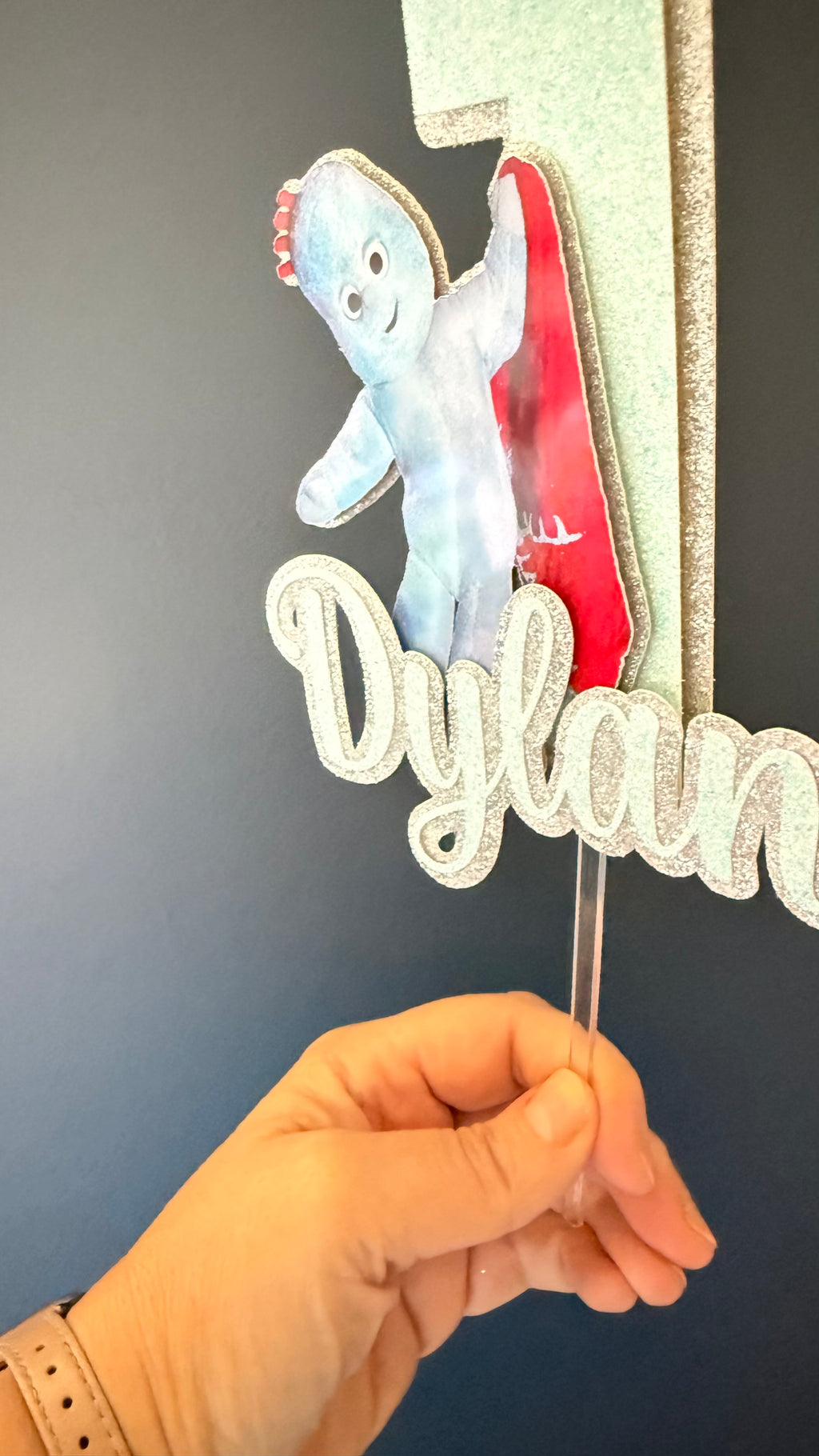 In the Night Garden Personalised Cake Topper | Igglepiggle or Upsy Daisy