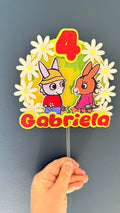 Trotro Personalised Cake Topper | Custom Name & Age