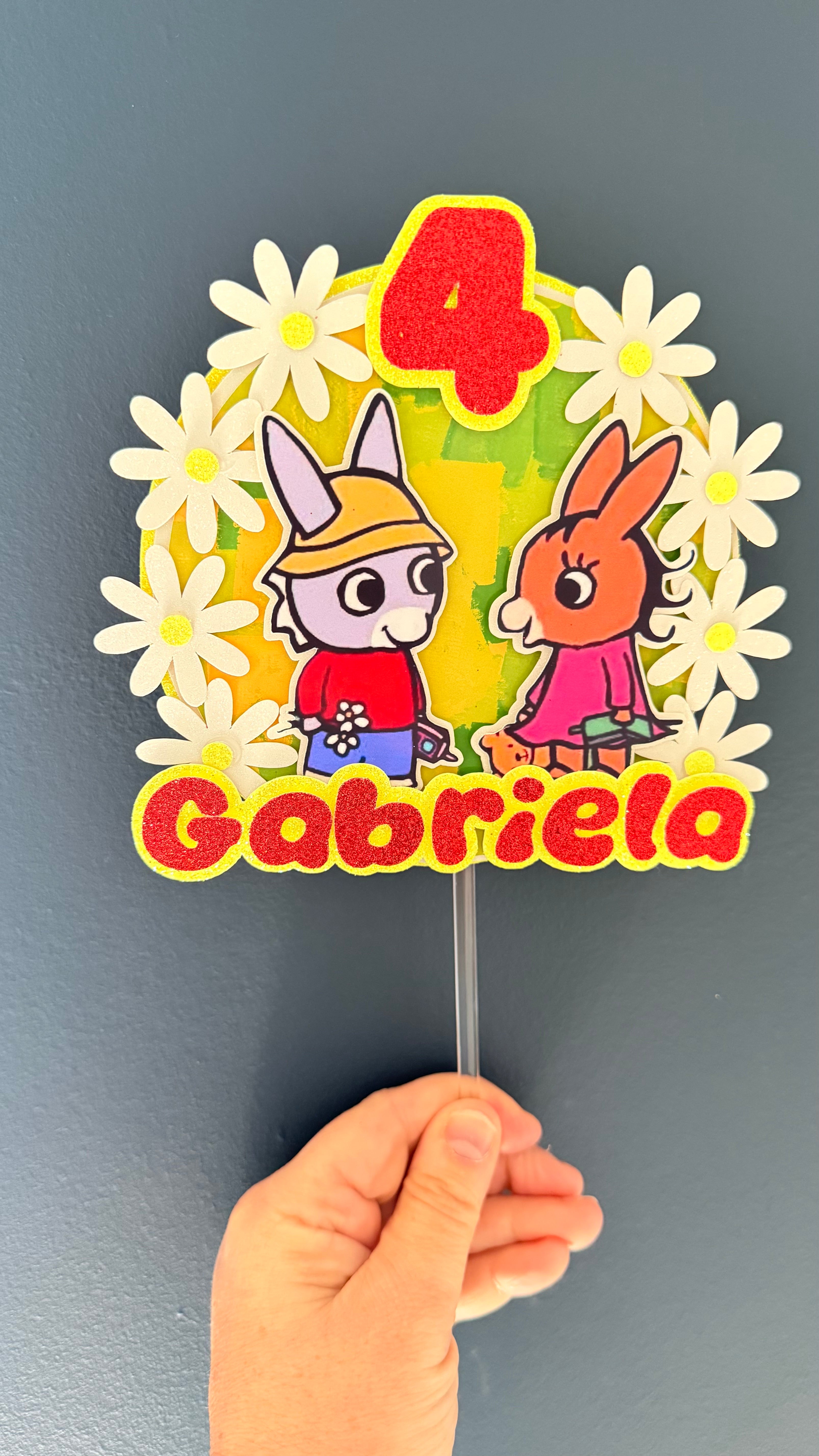 Trotro Personalised Cake Topper | Custom Name & Age