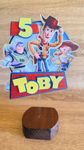 Toy Story 5 Birthday Cake Topper – Personalised Name & Age Decoration