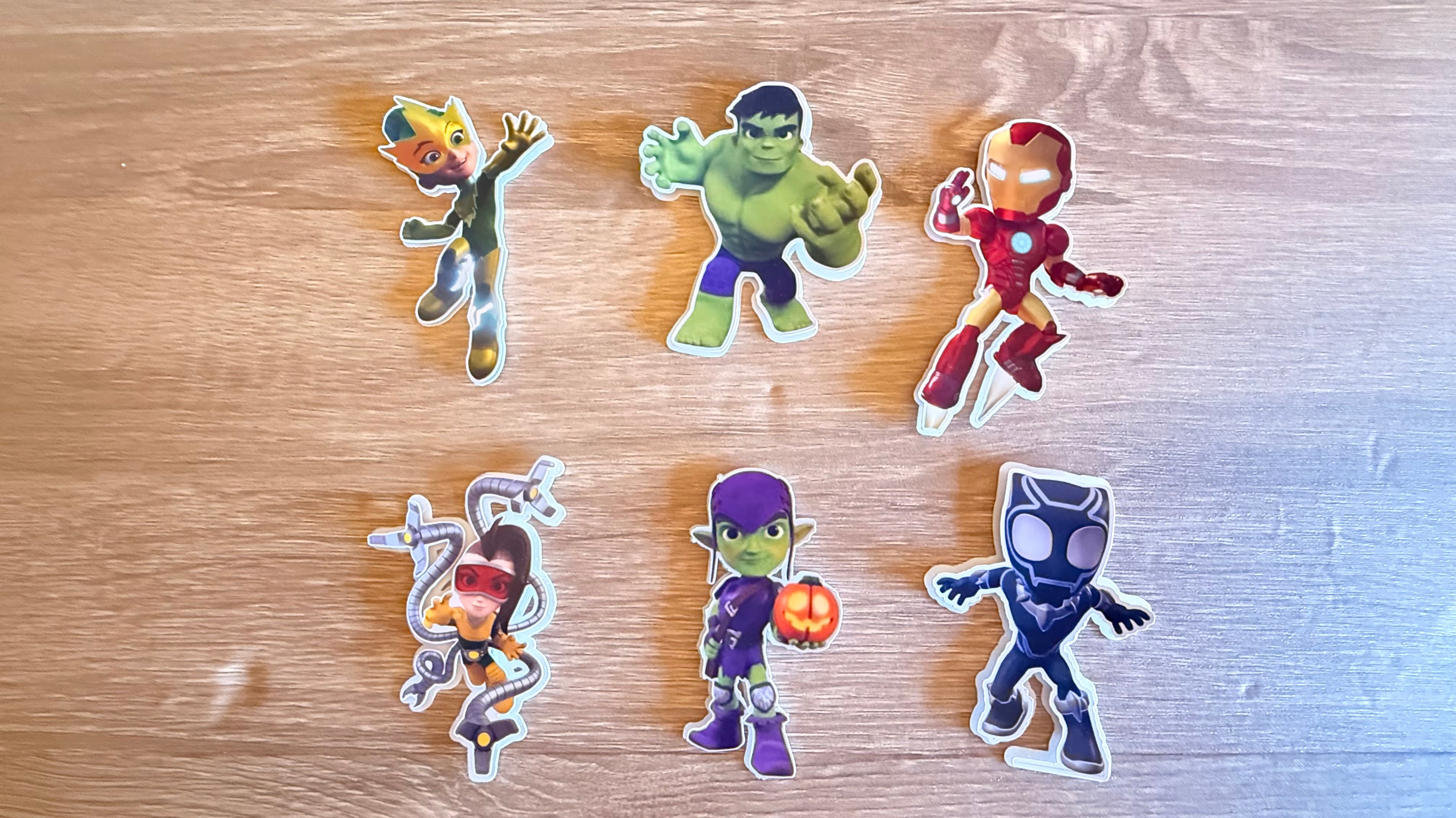 Amazing Spidey and Friends Personalised Cake Topper | Complete Party Set