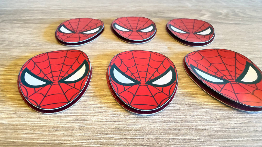 Spider-Man Skyline Cake Topper | Personalised Name & Age Birthday Decoration