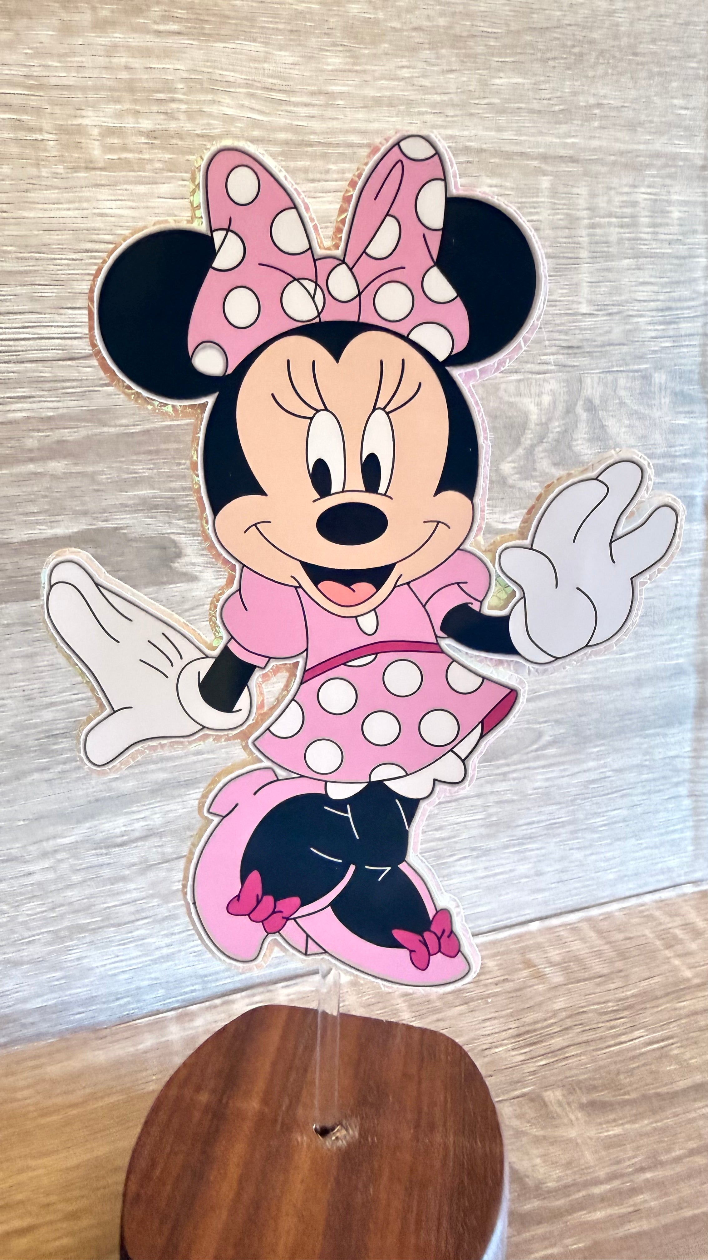 Minnie Mouse Complete Cake Decorating Set | Personalised Name & Age