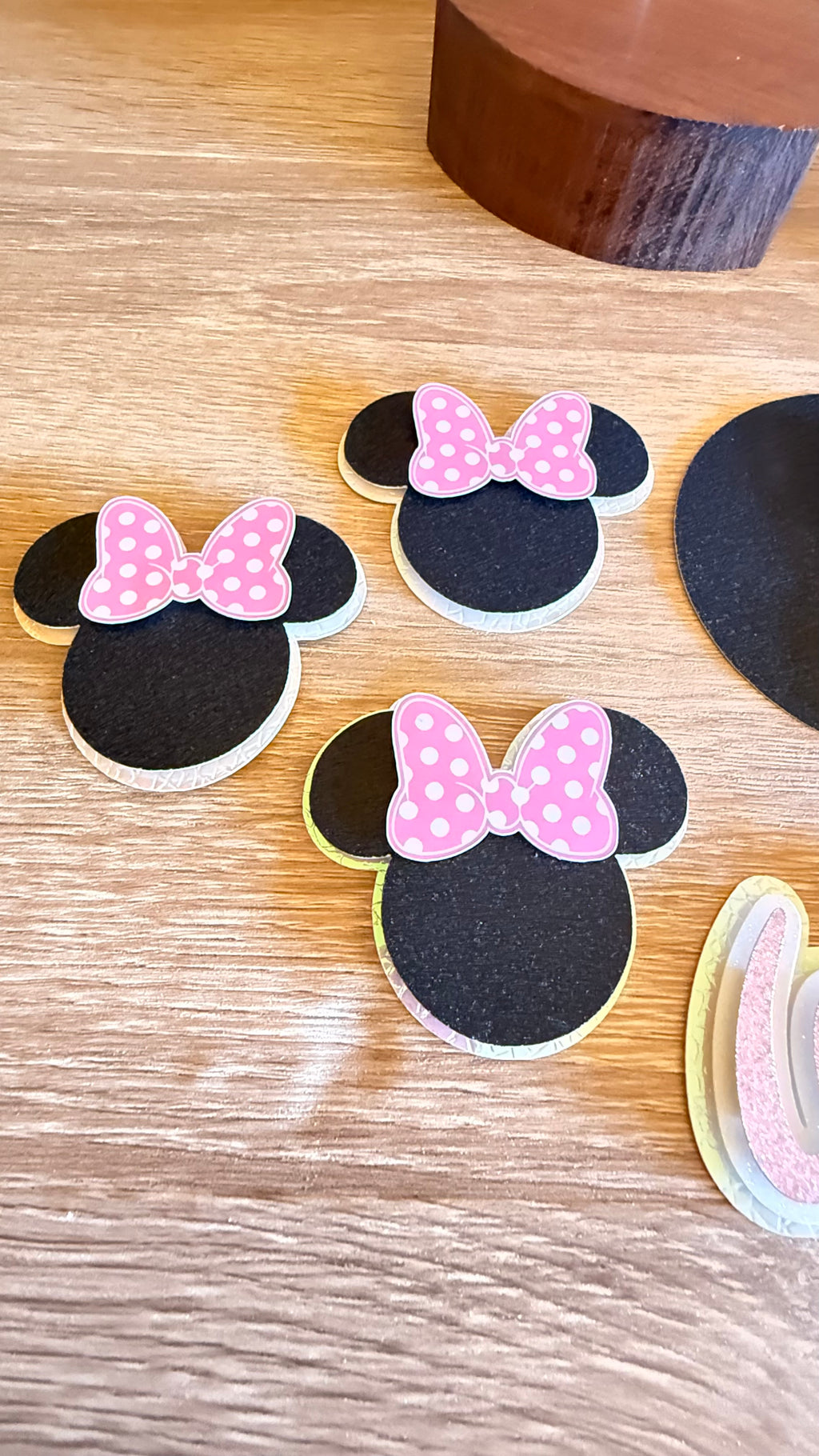 Minnie Mouse Complete Cake Decorating Set | Personalised Name & Age