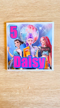 K-Pop Demon Hunters Personalised Birthday Card – Name & Age – 6x6