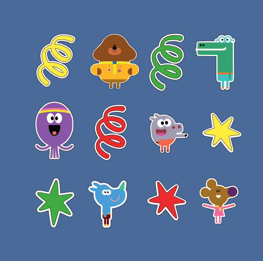 Hey Duggee Personalised Cake Topper | Custom Name & Age Birthday Decoration