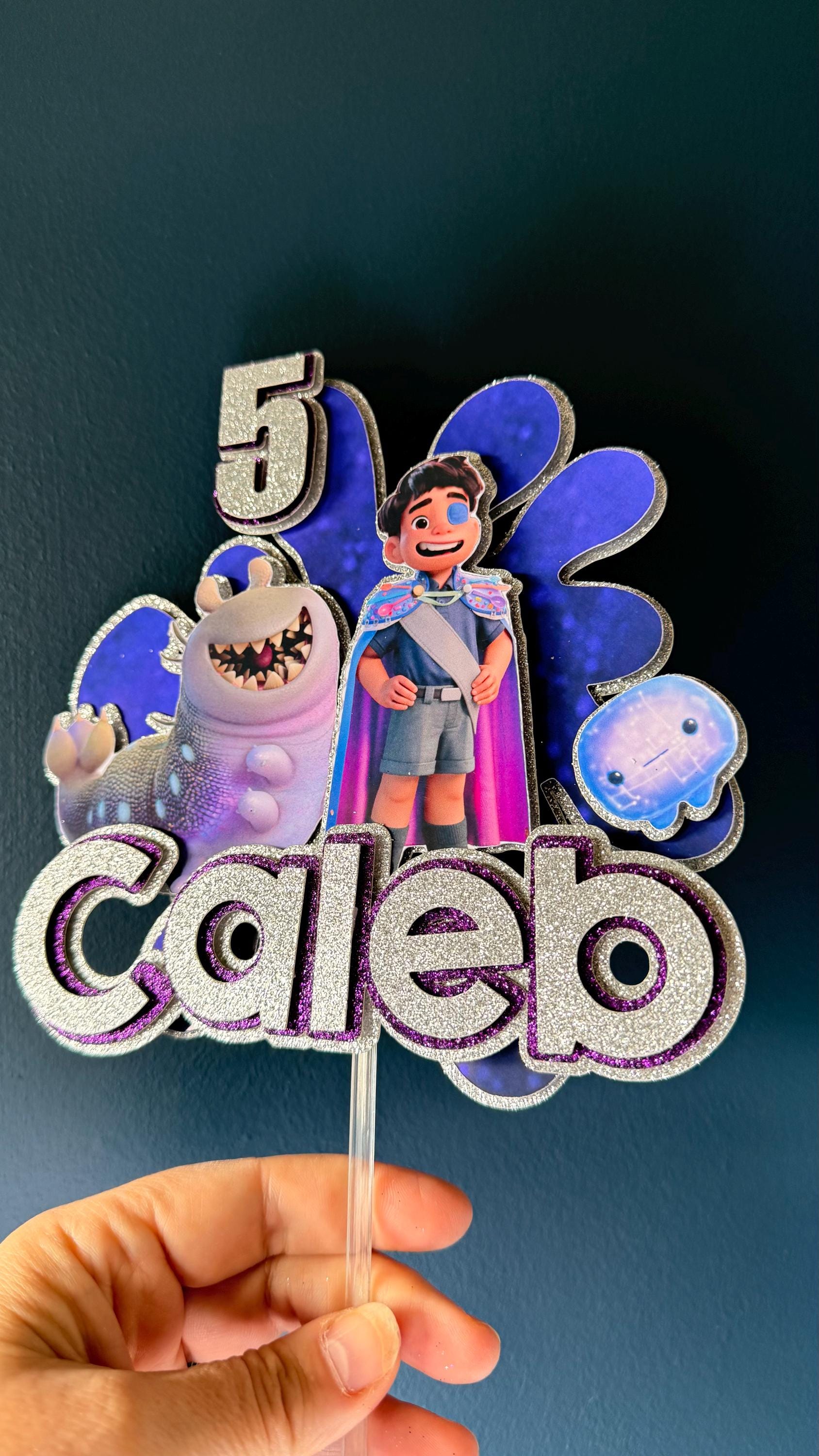 Personalized Space Adventure Cake Topper | Custom Name, Age, Kids Birthday (etsy image id: 7907048925)
